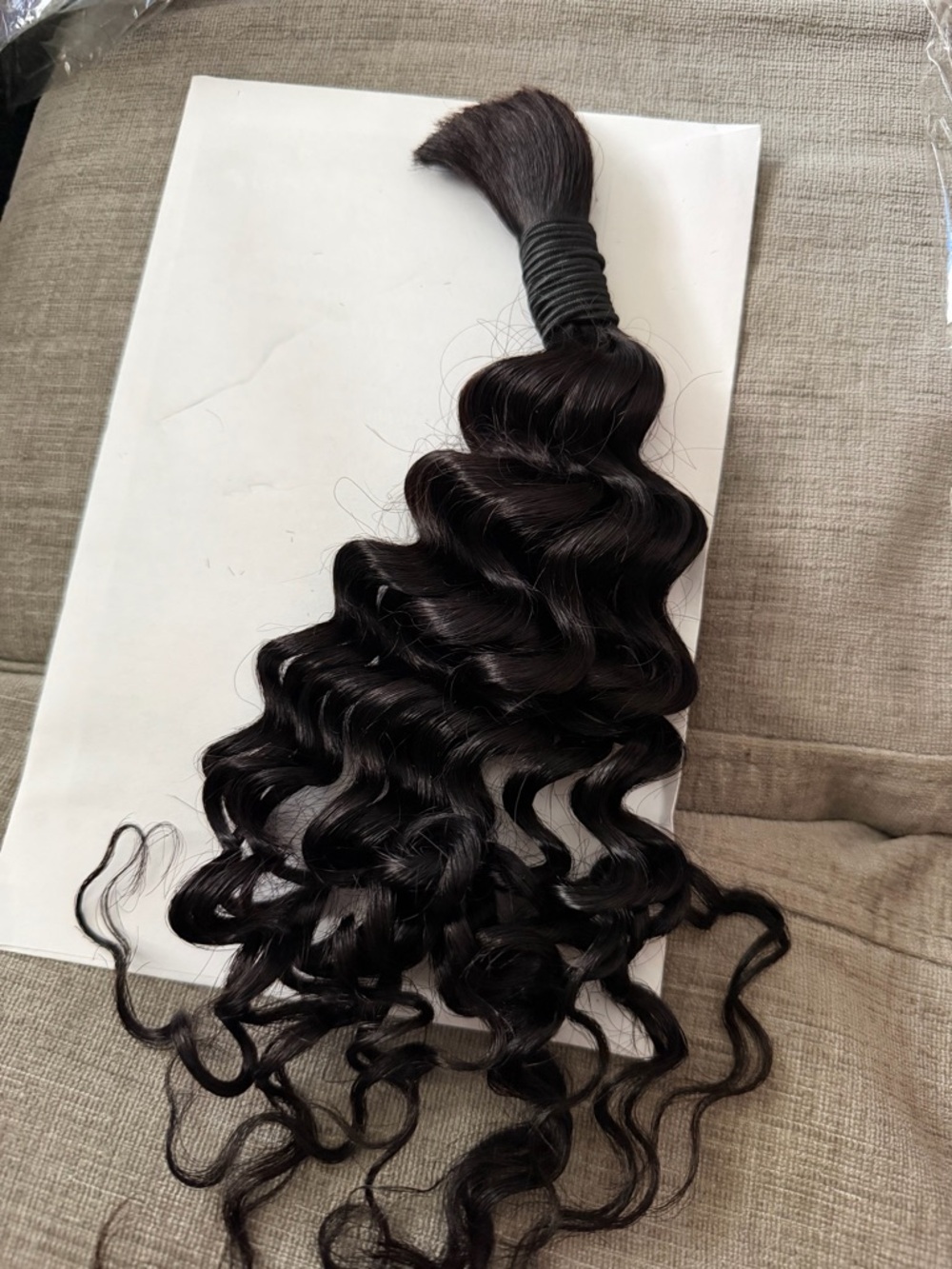 Natural Deep Wave Women’s Hair Extension - Black